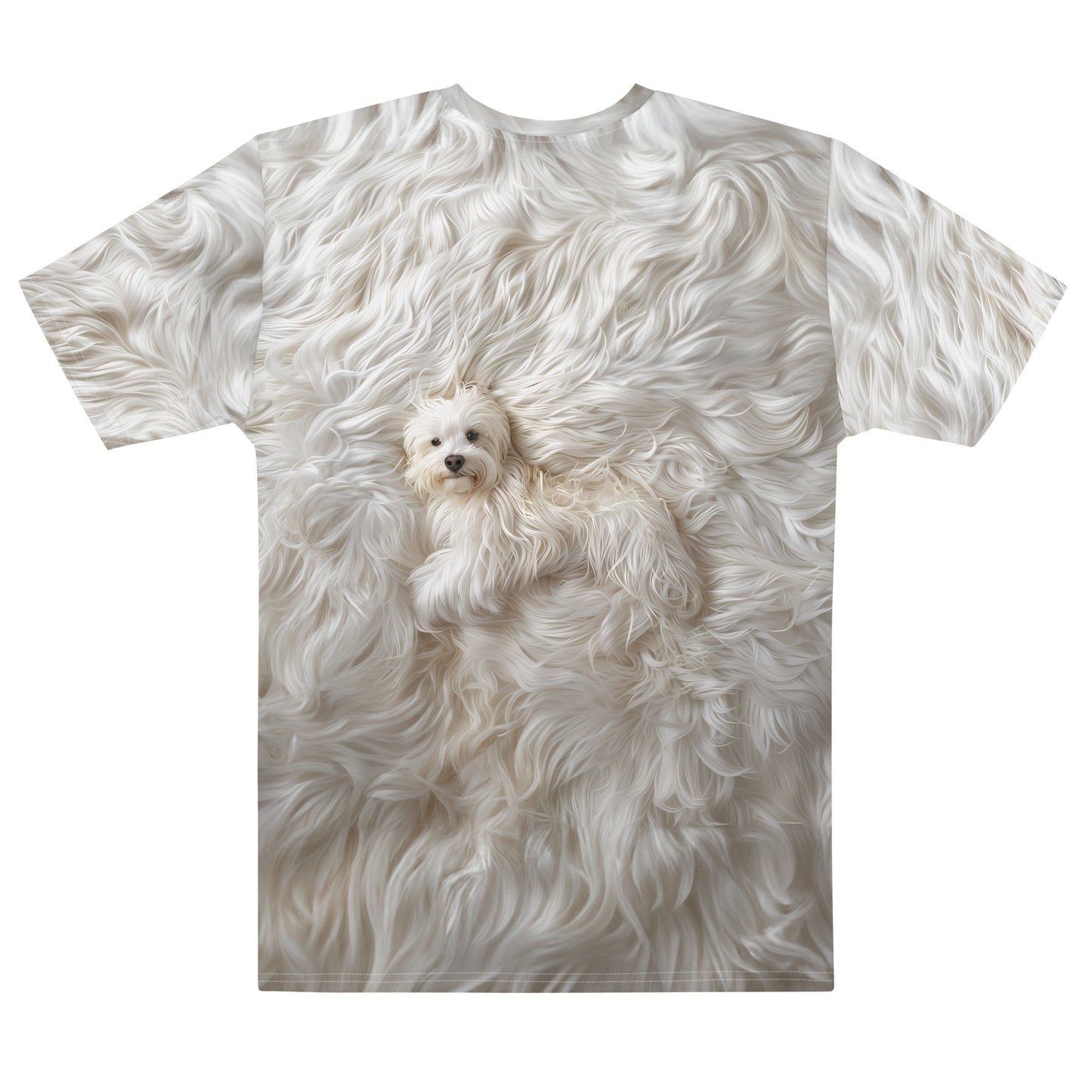 Fluffy Coton de Tulear "Fur" Mid-Weight T-Shirt