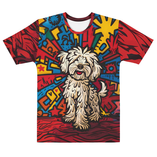 Street Art Coton de Tulear Mid-Weight T-Shirt