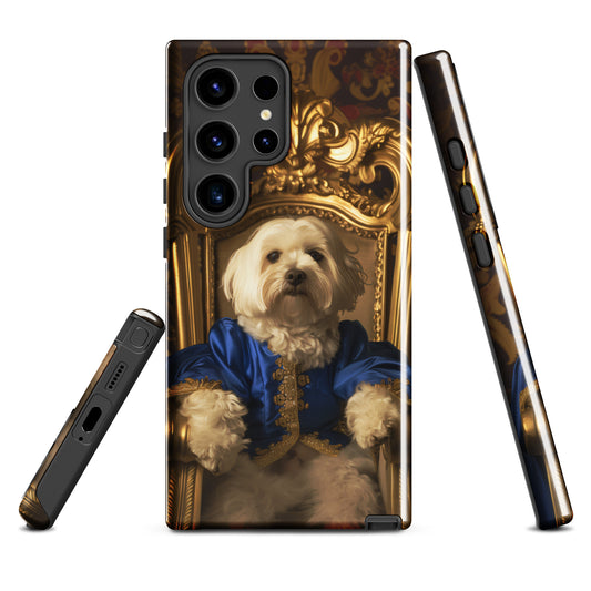 Royal Pup: Noble Coton de Tulear Tough Samsung Galaxy Case