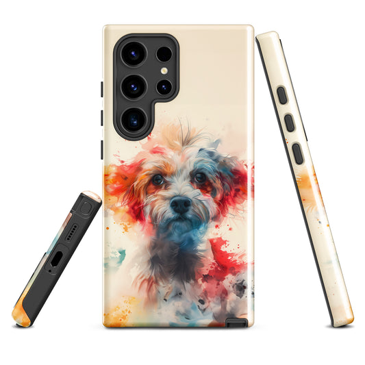 Vibrant Coton Masterpiece: Impact-Resistant Tough Samsung Galaxy Phone Case